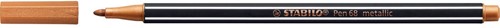 STABILO Pen 68 metallic feutre, cuivre