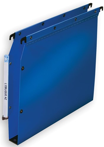 L'Oblique dossiers suspendus pr armoires POLYPRO fond 30 mm, bleu