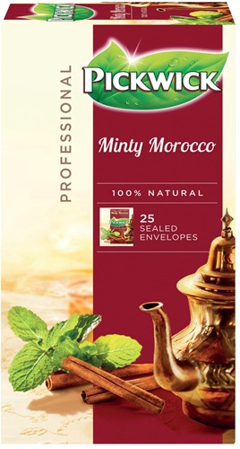 Pickwick thé, minty Morocco, paquet de 25 sachets 25 Stuk