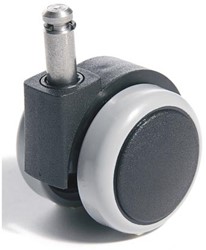 Wielen voor harde bodem, diameter: 60 mm, pak van 5 stuks