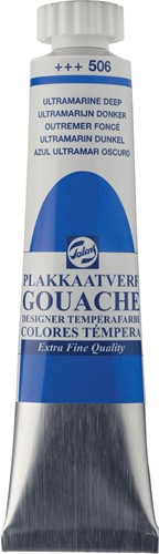 Talens gouache Extra Fine tube de 20 ml, outremer foncé
