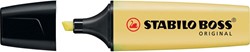 STABILO BOSS ORIGINAL Pastel surligneur, milky yellow (jaune pastel) 1 Stuk