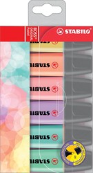 STABILO BOSS ORIGINAL Pastel surligneur, étui de 6 pièces en couleurs assorties 6 Stuk