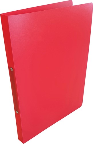Alpha classeur à anneaux, pour ft A4, en PP, 2 anneaux de 16 mm, rouge