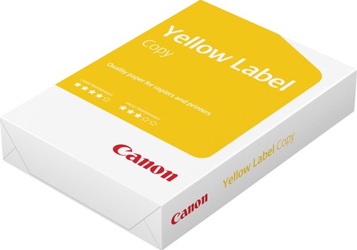 Canon Yellow Label Copy papier reprographique, ft A4, 80 g, paquet de 500 feuilles
