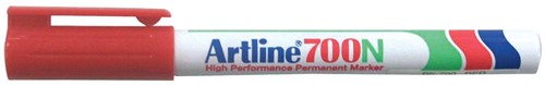 Artline Marqueur permanent 700N rouge 1 Stuk