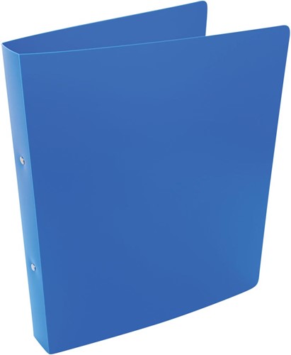 Alpha classeur à anneaux, pour ft A4, en PP, 2 anneaux de 25 mm, bleu