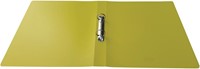 Alpha classeur à anneaux, pour ft A4, en PP, 2 anneaux de 25 mm, jaune-3