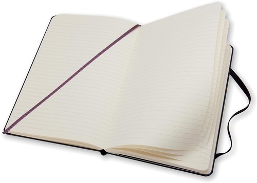 Moleskine notitieboek, ft 9 x 14 cm, gelijnd, harde cover, 192 bladzijden, zwart 1 Stuk-3