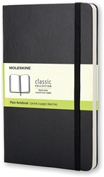 Moleskine notitieboek, ft 9 x 14 cm, effen, harde cover, 192 bladzijden, zwart 1 Stuk