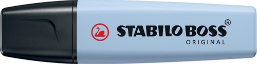 STABILO BOSS ORIGINAL Pastel markeerstift, cloudy blue (lichtblauw) 1 Stuk