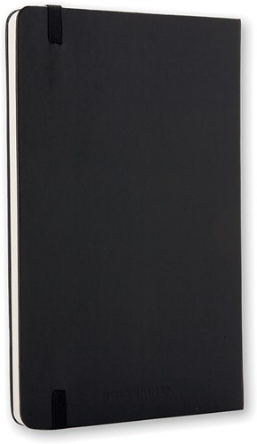 Moleskine notitieboek, ft 13 x 21 cm, effen, harde cover, 240 bladzijden, zwart 1 Stuk-3