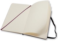 Moleskine notitieboek, ft 13 x 21 cm, effen, harde cover, 240 bladzijden, zwart 1 Stuk-1