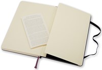 Moleskine notitieboek, ft 13 x 21 cm, effen, harde cover, 240 bladzijden, zwart 1 Stuk-4