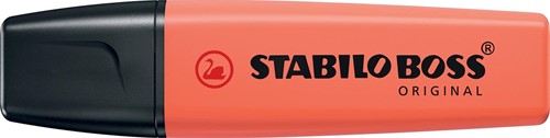 STABILO BOSS ORIGINAL Pastel markeerstift, mellow coral-red (lichtoranje) 1 Stuk