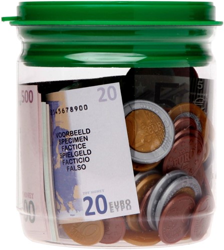 Bouhon schoolgeld, emmer met 190 stuks