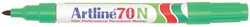 Artline Marqueur permanent 70N vert 1 Stuk