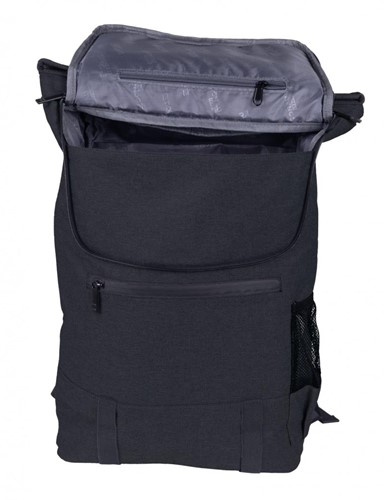 Donau Travel rugzak London, 18 l, 15,6 inch, zwart-1