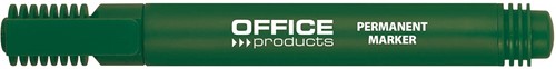 OFFICE products permanent marker 1-3 mm, rond, groen