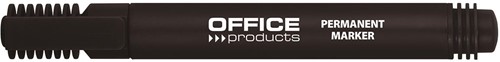 OFFICE products permanent marker 1-3 mm, rond, zwart