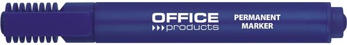OFFICE products permanent marker 1-5 mm, beitelpunt, blauw