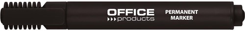 OFFICE products permanent marker 1-5 mm, beitelpunt, zwart