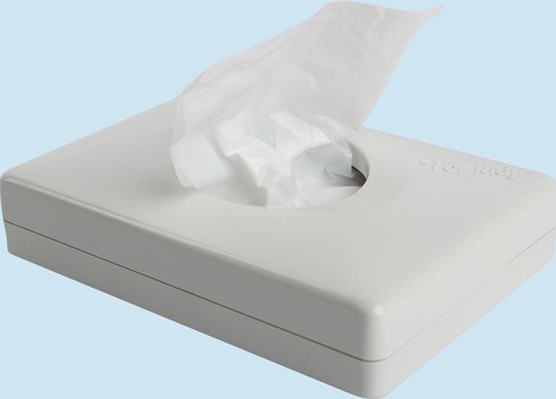 Bingo distributeur des sachets hygiéniques, blanc
