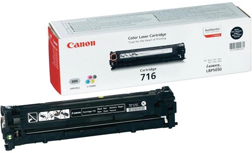 Tonercartridge Canon 716 zwart 1 Stuk