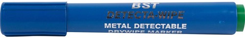 BST detecteerbare whiteboardmarker voedingsindustrie groen doos van 10 stuks