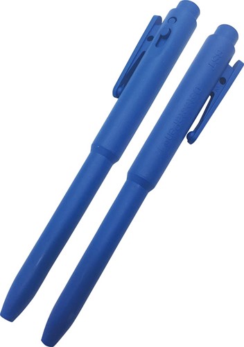 BST stylo bille détectable J800, industrie alimentaire, bleu, boîte de 25 pièces