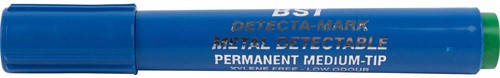 BST detecteerbare permanente marker voedingsindustrie groen doos van 10 stuks