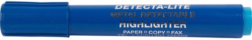 BST detecteerbare markeerstift voedingsindustrie blauw doos van 10 stuks