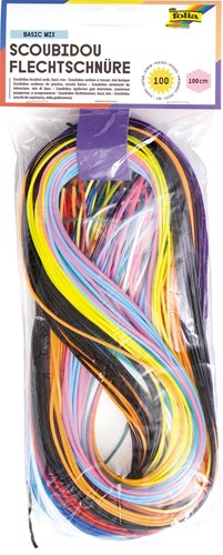Folia fils de Scoubidou, paquet de 100 fils