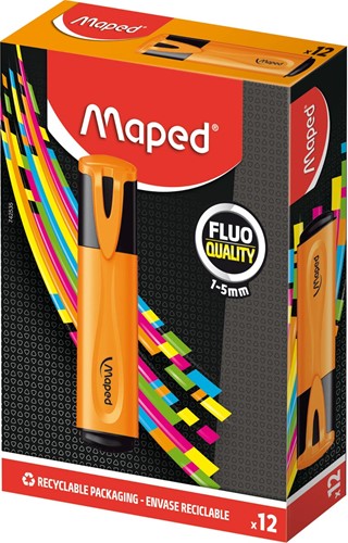 Maped surligneur Fluo'Peps Classic, orange