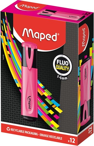Maped surligneur Fluo'Peps Classic, rose