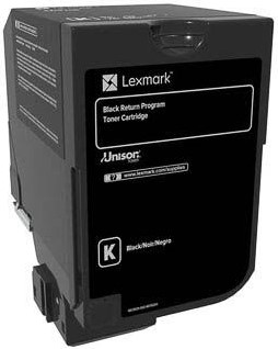 Lexmark Return Program toner CS72x, 3.000 pages, OEM 74C20K0, noir