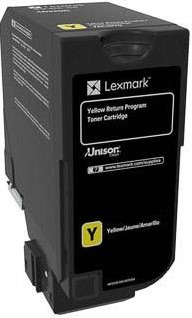 Lexmark Return Program toner CS72x, 3.000 pages, OEM 74C20Y0, jaune