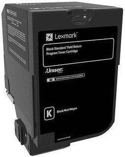Lexmark Return Program toner CS72x, 7.000 pages, OEM 74C2SK0, noir