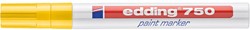 Edding marqueur peinture e-750, jaune 1 Stuk