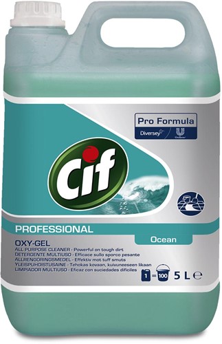 Cif détergent universel océan, bouteille de 5 l