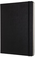 Moleskine notitieboek professional,  ft 19 x 25 cm, gelijnd, harde cover, 189 blad, zwart-2