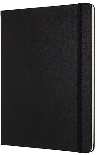 Moleskine notitieboek professional,  ft 19 x 25 cm, gelijnd, harde cover, 189 blad, zwart-2