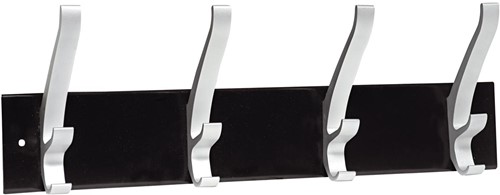 Unilux muurkapstok Cypres, 4 haken 1 Stuk