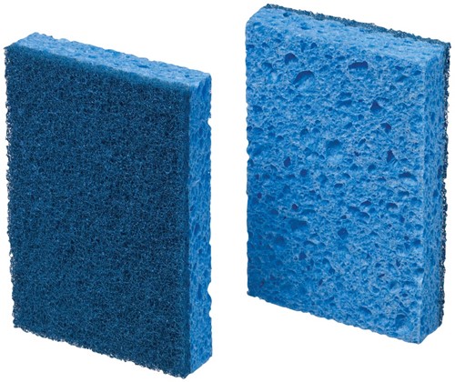 Scotch Brite spons 770, blauw, pak van 10 stuks