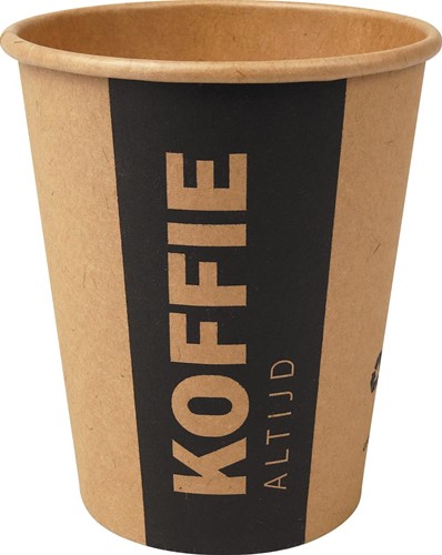 Gobelet en carton (altijd koffie), 237 mm, diamètre 80 mm, paquet de 50 pièces 50 Stuk