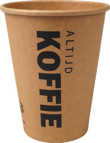 Gobelet en carton (altijd koffie), 300 ml, diamètre 90 mm, paquet de 50 pièces 50 Stuk