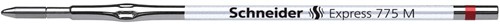 Schneider recharge stylo bille Express 775M, rouge