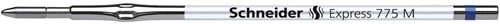 Schneider recharge stylo bille Express 775M, bleu