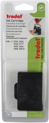 Trodat tampon encreur de rechange noir, pour cachet 5460/5460L/5204/5206/5117, blister de 2 pièces