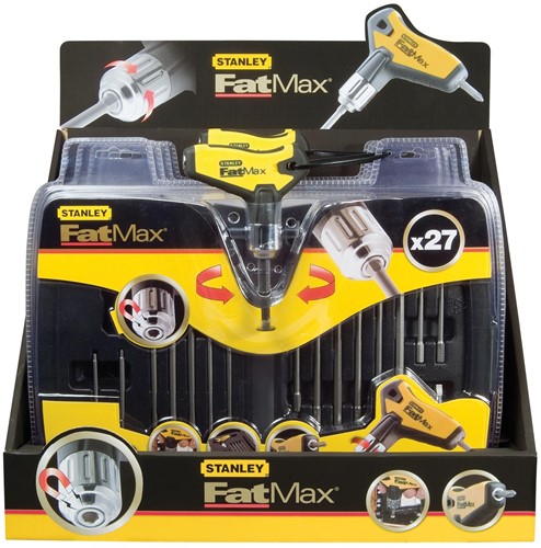 Stanley stiftsleutelset FatMax, set van 27 stuks